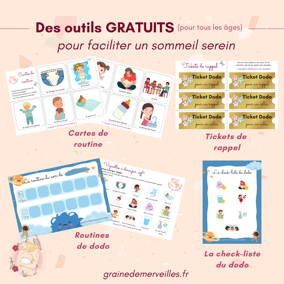 Outils gratuits sommeil et routine